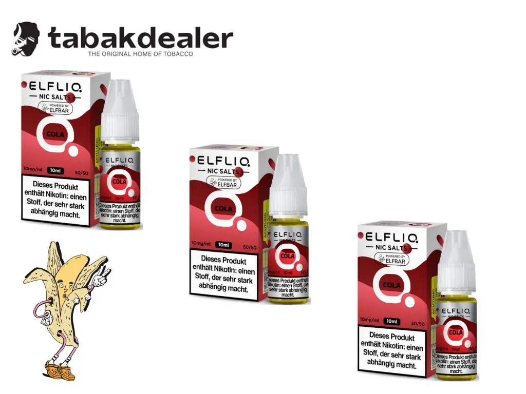 ELFLIQ Cola 10mg/ml 3er 3 x 1 Stück