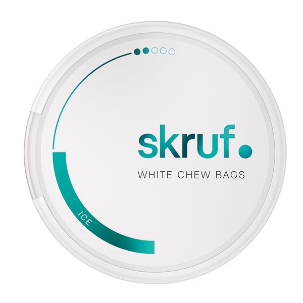 SKRUF XTRA ICE 4 White Chew Bags 