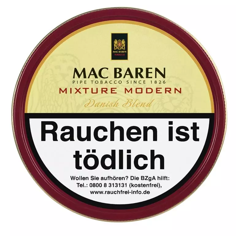 Mac Baren Mixture Modern Pfeifentabak 1 x 100g Krüll
