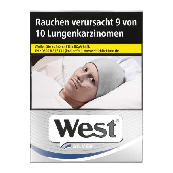 West Silver 8 x 24 Zigaretten