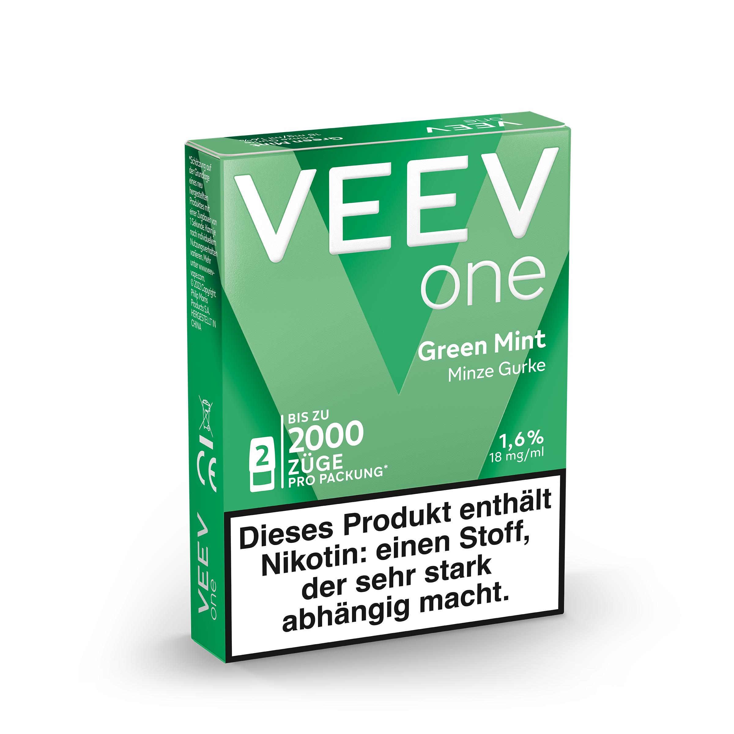 VEEV One Pod Green Mint 18mg/ml