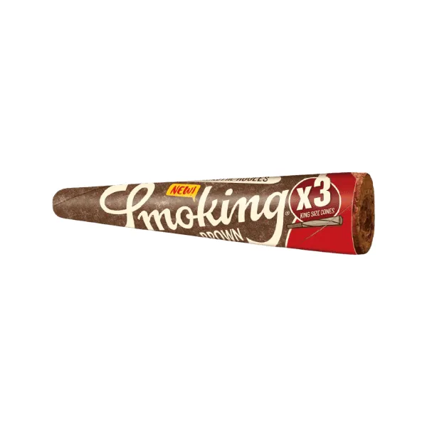 Smoking Brown KS Cones 1 x 3er Spiral