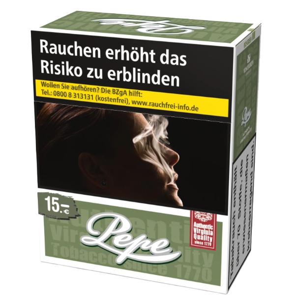 Pepe Rich Green 4 x 40 Zigaretten Pepe Rich Green 4 x 40 Zigaretten