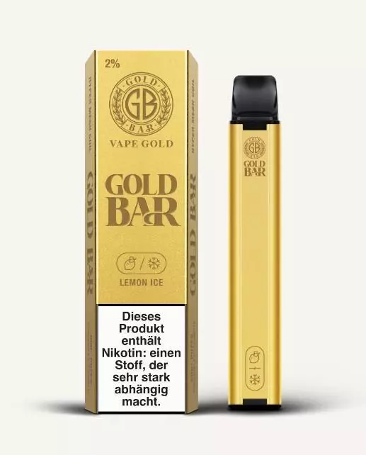 Gold Bar 600 Lemon Ice 20mg/ml Nikotin
