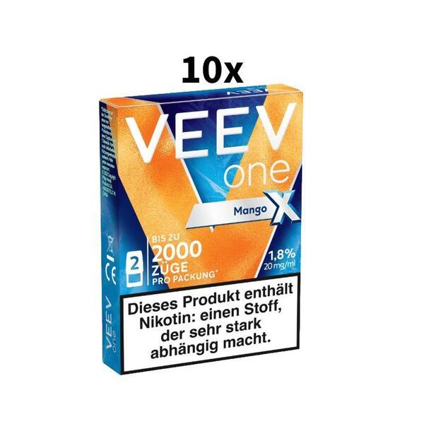 10x VEEV One Pod Mango Extra 10x VEEV One Pod Mango Extra
