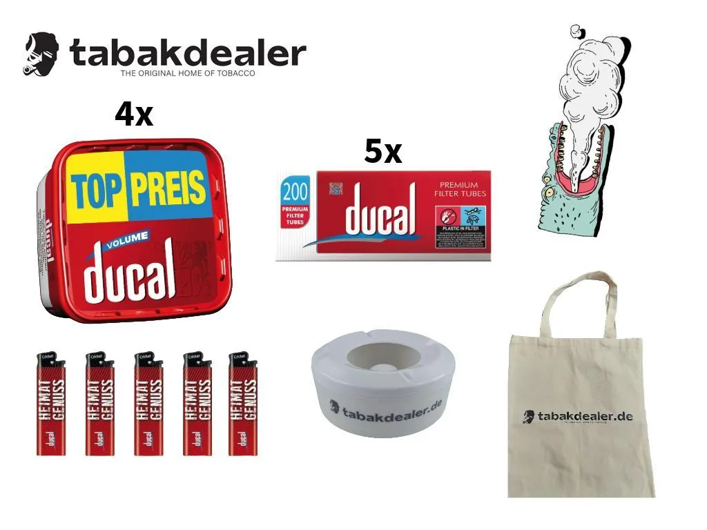 4x Ducal Red 155g