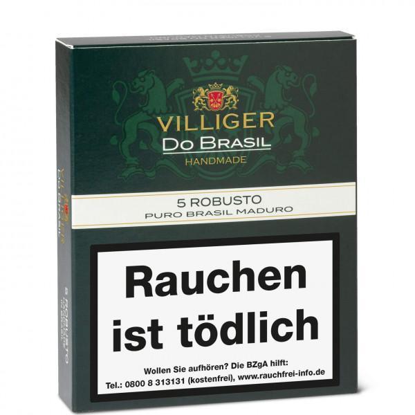 Villiger Do Brasil Maduro Robusto 1 x 5 Zigarren