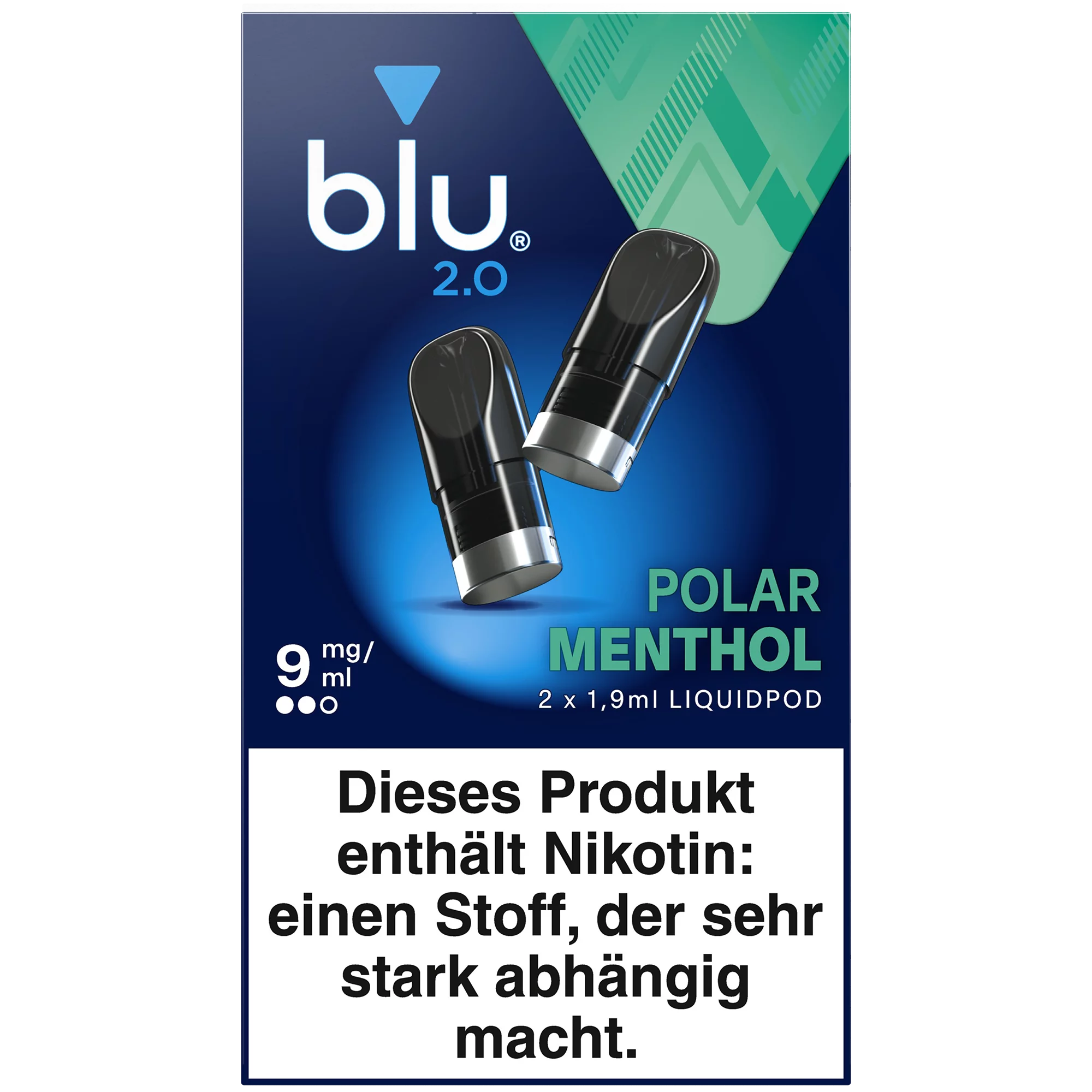 blu 2.0 Liquidpod Polar Menthol 9mg/ml