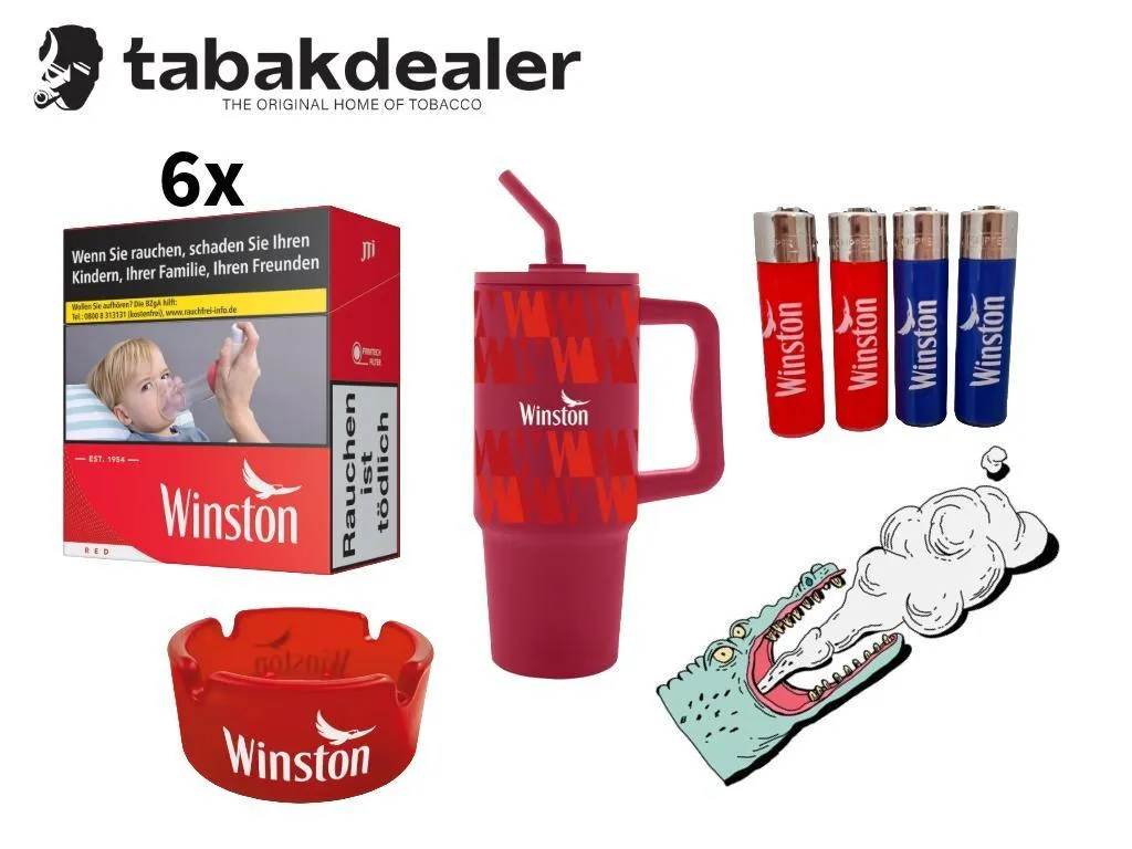 6x Winston Red BP 6XL