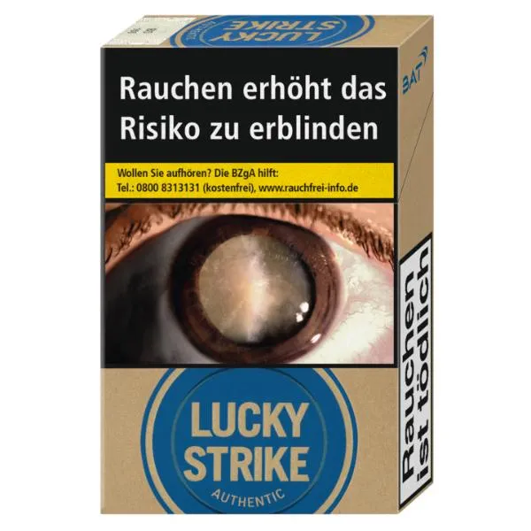 Lucky Strike Authentic Blue 10 x 20 Zigaretten