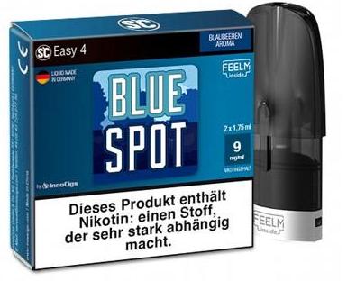 Easy 4 Caps Blue Spot Blaubeeren 9mg/ml Nikotin (2 Stück pro Packung) 