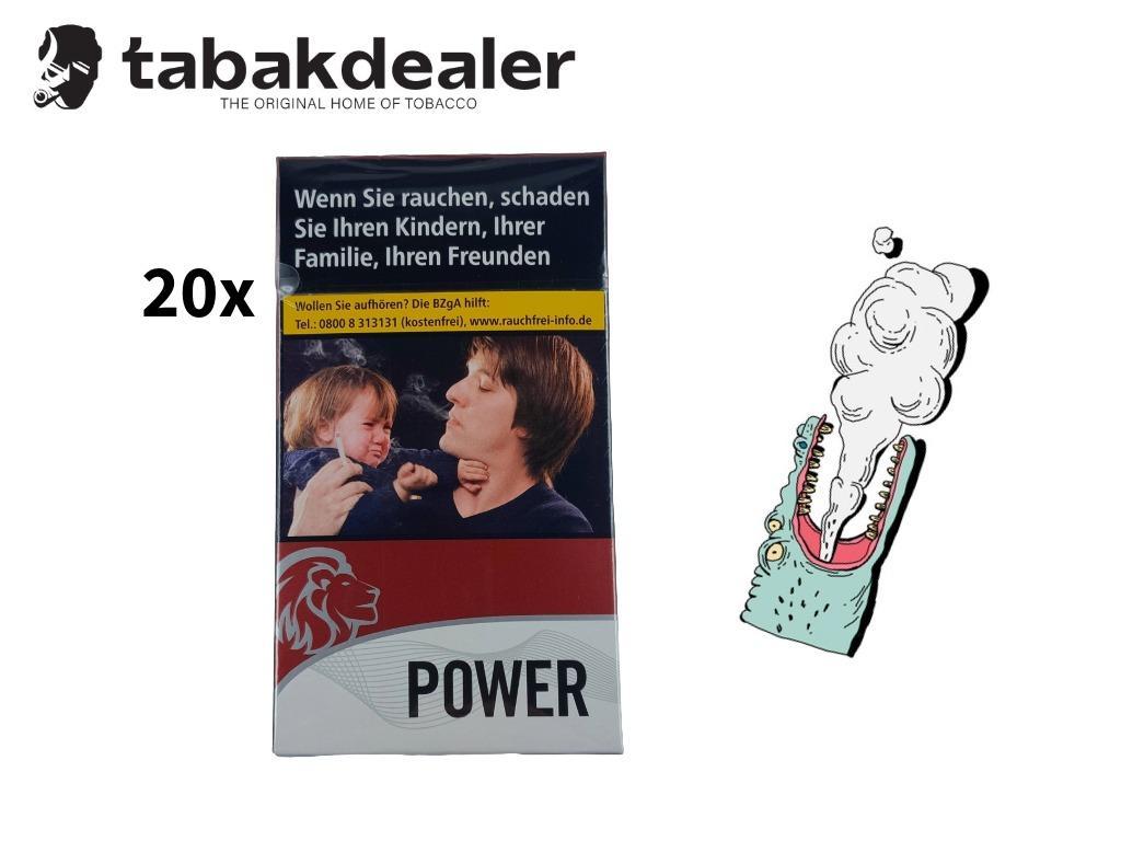 20x Power Red Long 20 x 20 Zigaretten