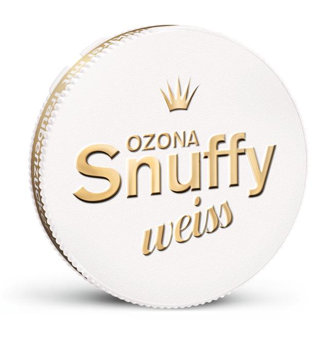 Ozona Snuffy Weiss 10 x 6g Dosen