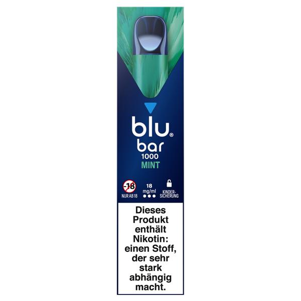 blu bar Mint E-Shisha 18mg/ml Nikotin blu bar Mint E-Shisha 18mg/ml Nikotin