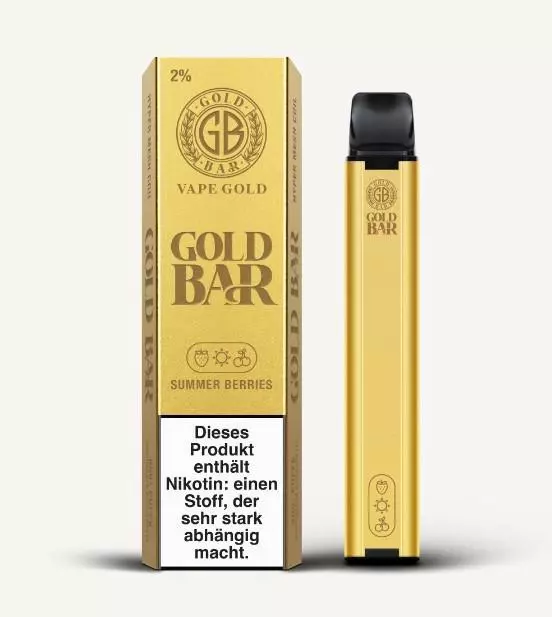 Gold Bar 600 Summer Berries 20mg/ml Nikotin