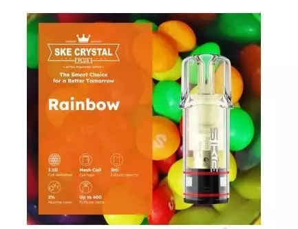 SKE Crystal Plus Pod Rainbow 20mg/ml Nikotin 1 x 2 Pods