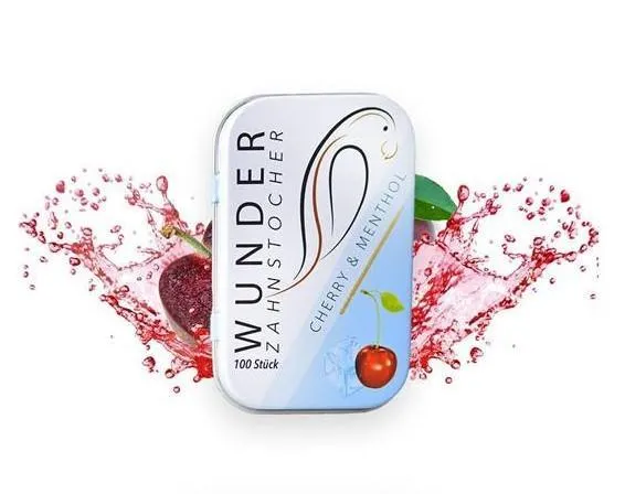 Wunder Zahnstocher Cherry Menthol