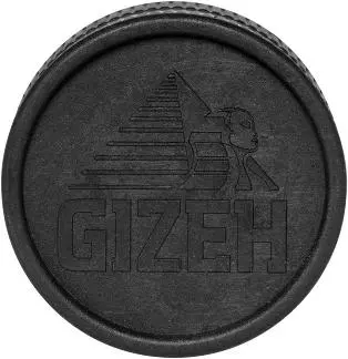 Gizeh Grinder Hemp schwarz 55mm 1 Grinder