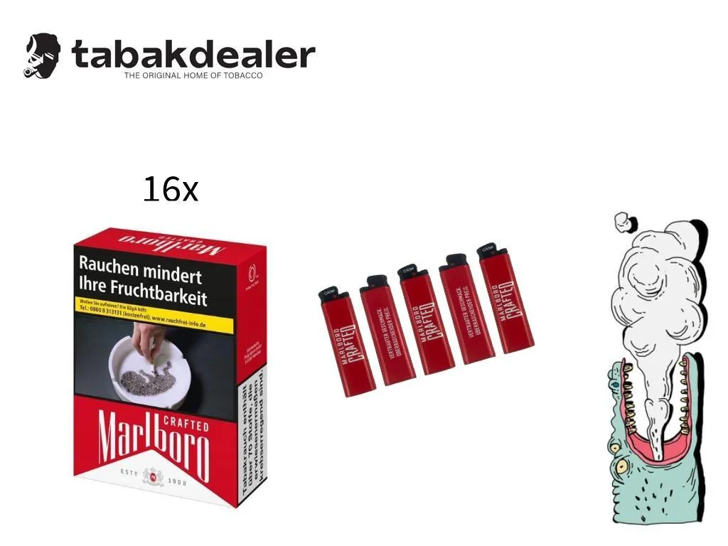 16x Marlboro Crafted Red 2XL