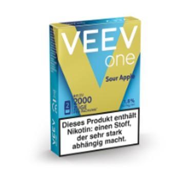 VEEV One Pod Sour Apple 20mg/ml VEEV One Pod Sour Apple 20mg/ml