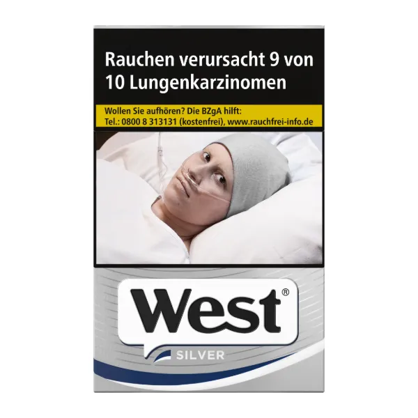West Silver 10 x 20 Zigaretten