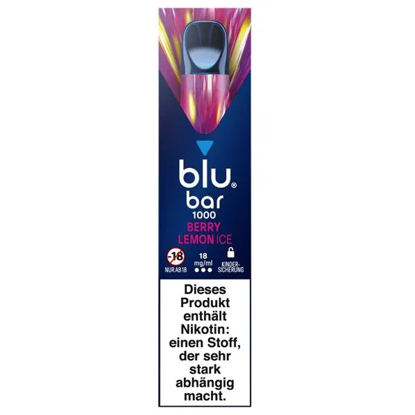 blu bar Berry Lemon Ice 18mg
