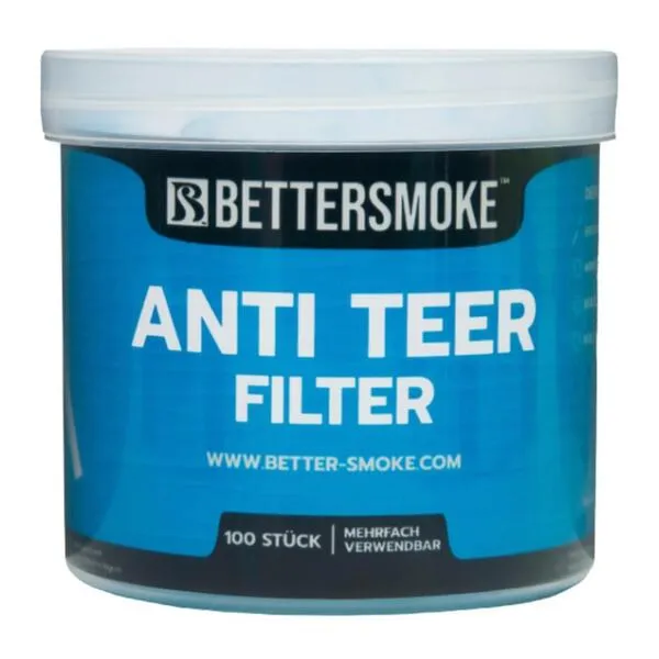 Bettersmoke Anti Teer Filter 1 x 100 Filter