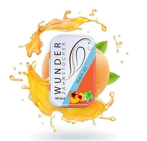 Wunder Zahnstocher Peach Ice