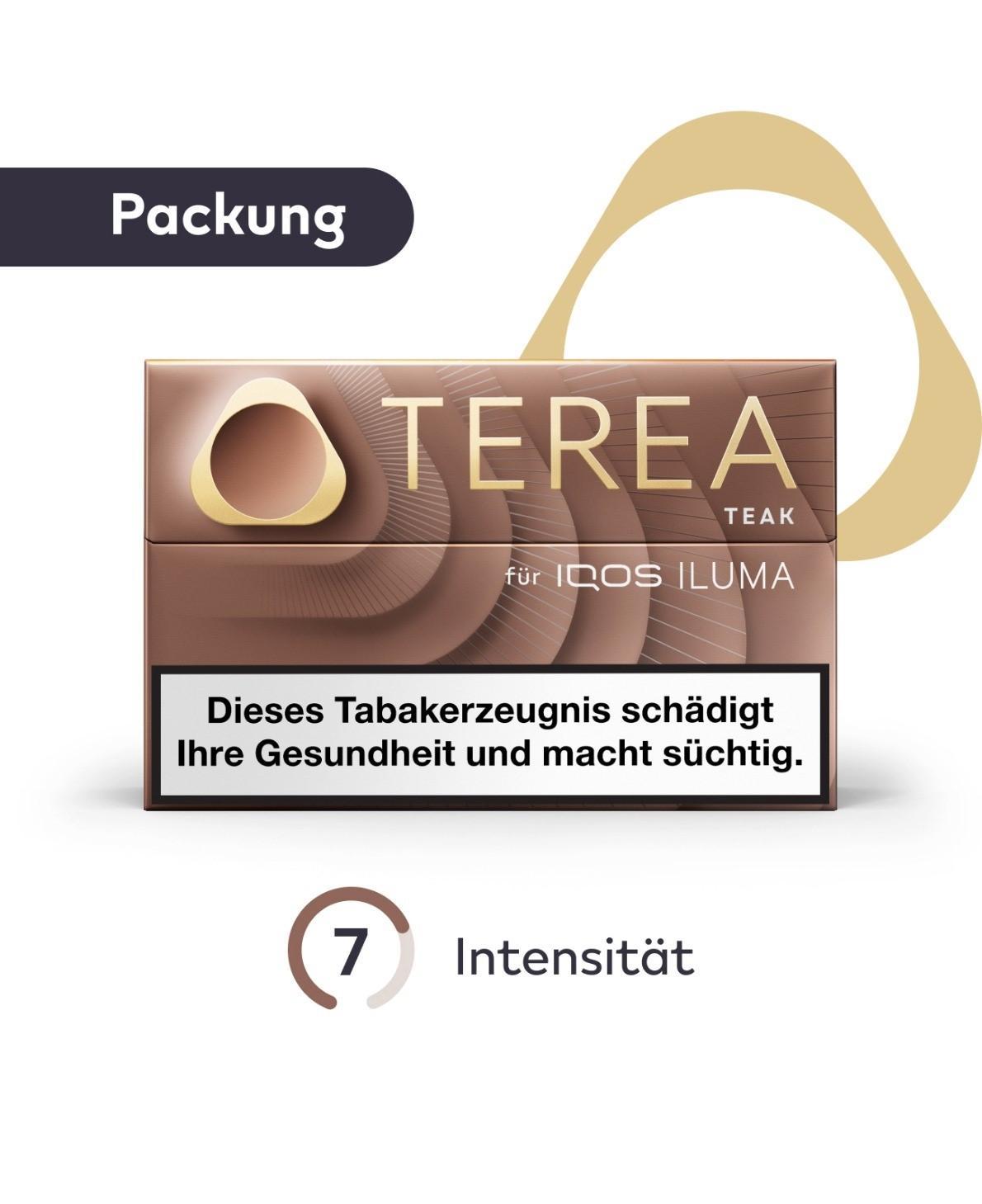 Terea Teak Tabaksticks Packung