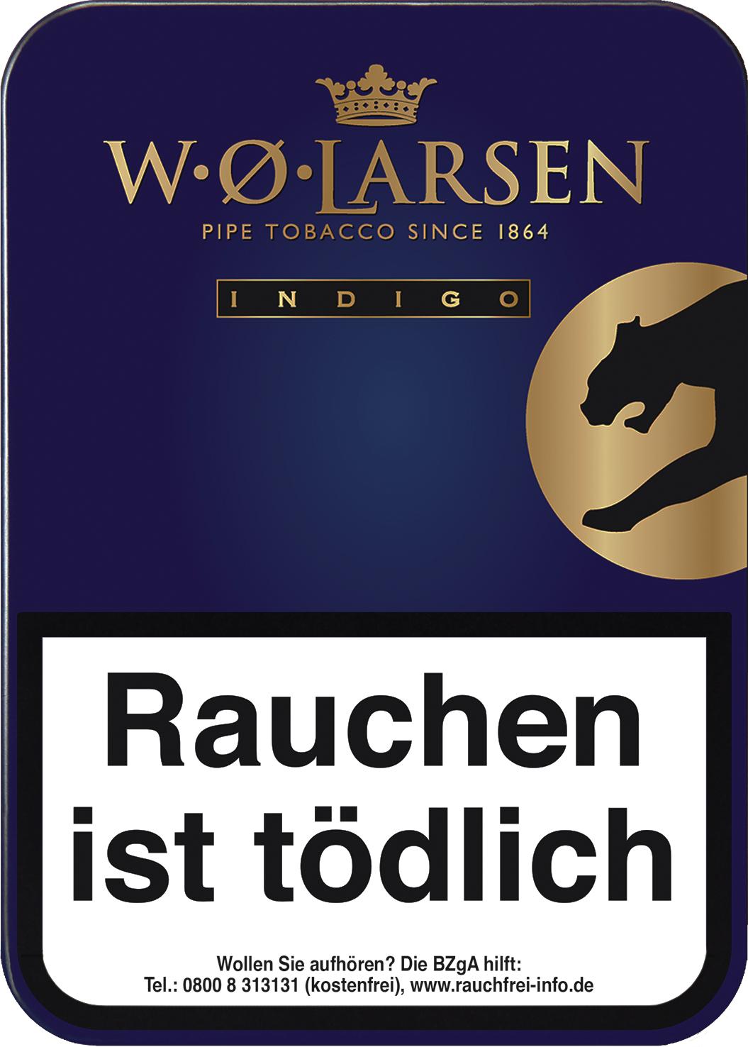 W.O. Larsen Indigo Pfeifentabak 1 x 100g