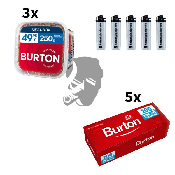 3x Burton Red 250g Bundle 3x Burton Red 270g