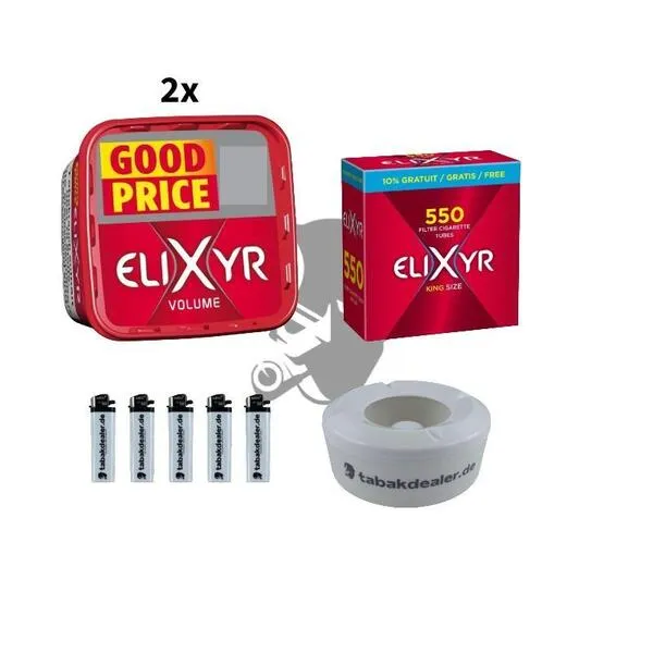 2x Elixyr Volumen Tobacco Box 245g