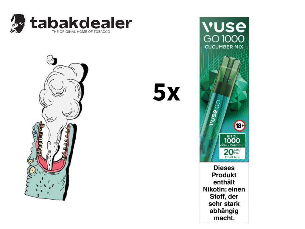 Vuse GO E-Shisha Cucumber Mix 5er 