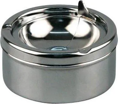Kippascher Metall chrom poliert 11cm 1 Stück