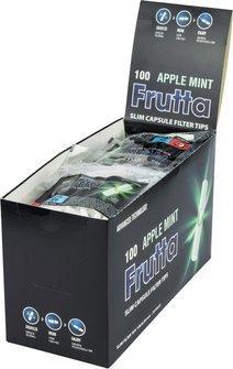 Frutta Filter mit Kapsel 6mm Appel/Mint 20 x 100 Stück