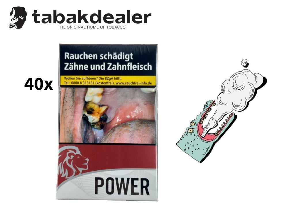 40x Power Red 40 x 20 Zigaretten