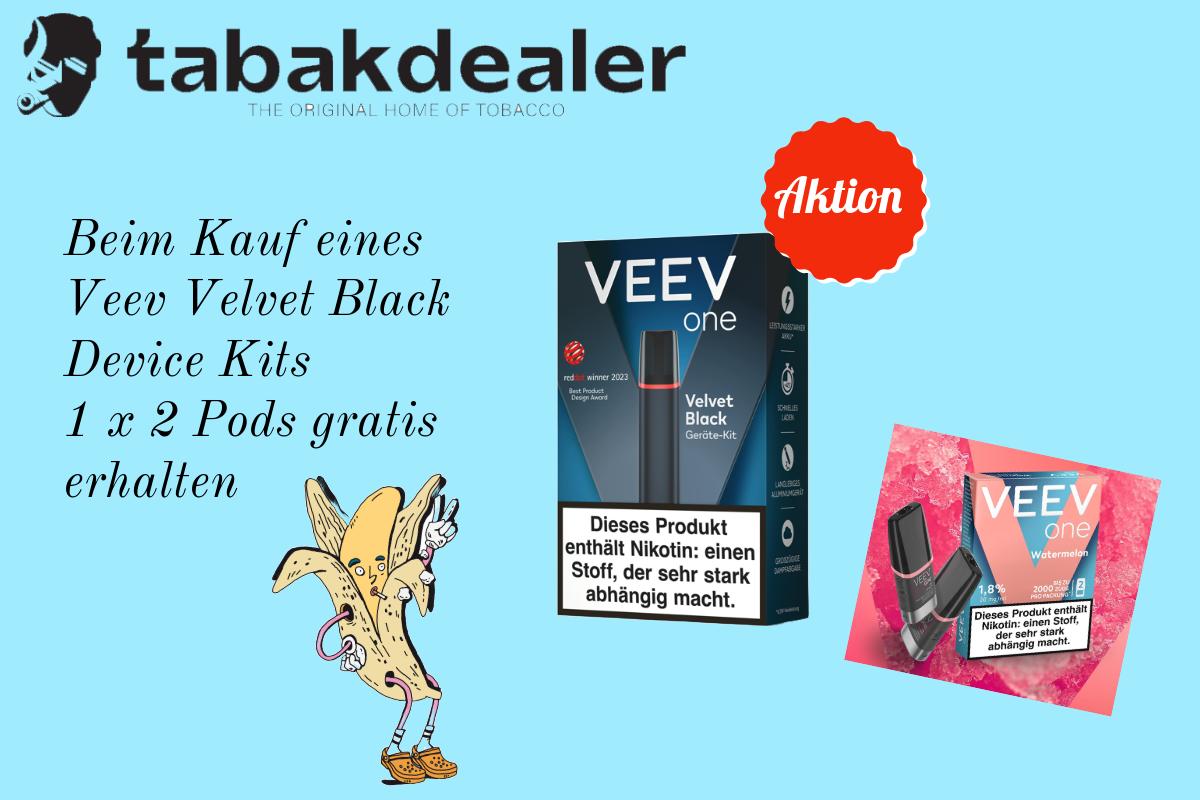 Veev Kit Black + 1 VEEV One Pod Watermelon 20mg/ml