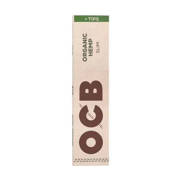 OCB Green Hemp Slim + Tips