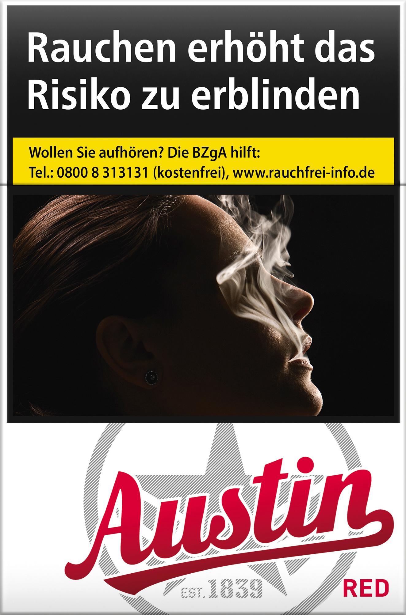 Austin Red 10 x 20 Zigaretten