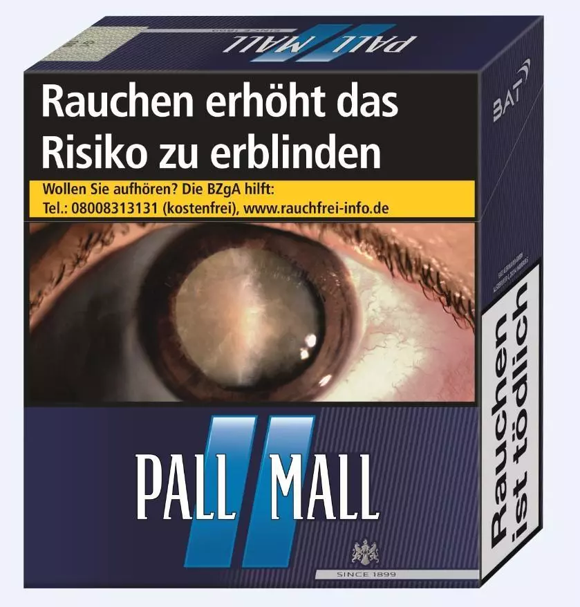 Pall Mall Blue Giga 8 x 27 Zigaretten