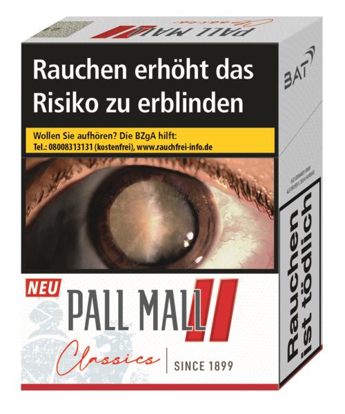 901 Pall Mall Classics Red Super 8 x 28 Zigaretten