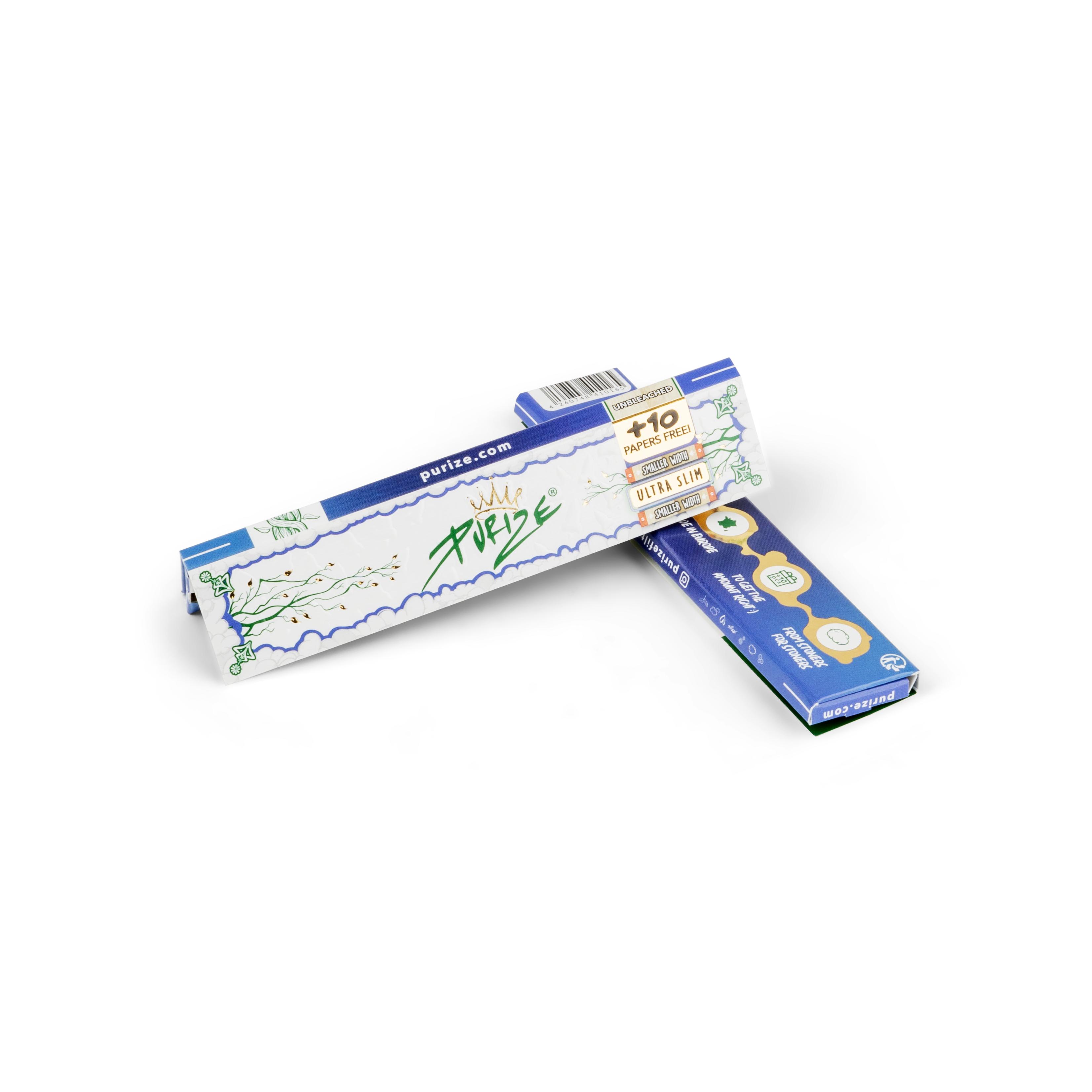 Purize King Size Ultra Slim+ 10 Papers free