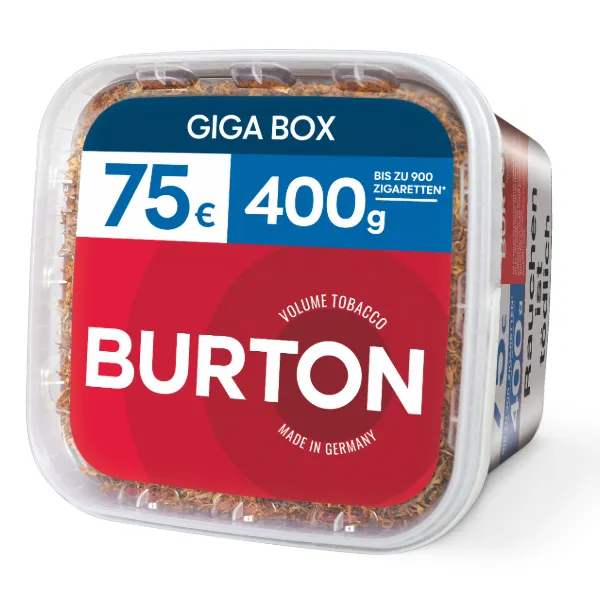 Burton Red Giga Box 1 x 400g Tabak