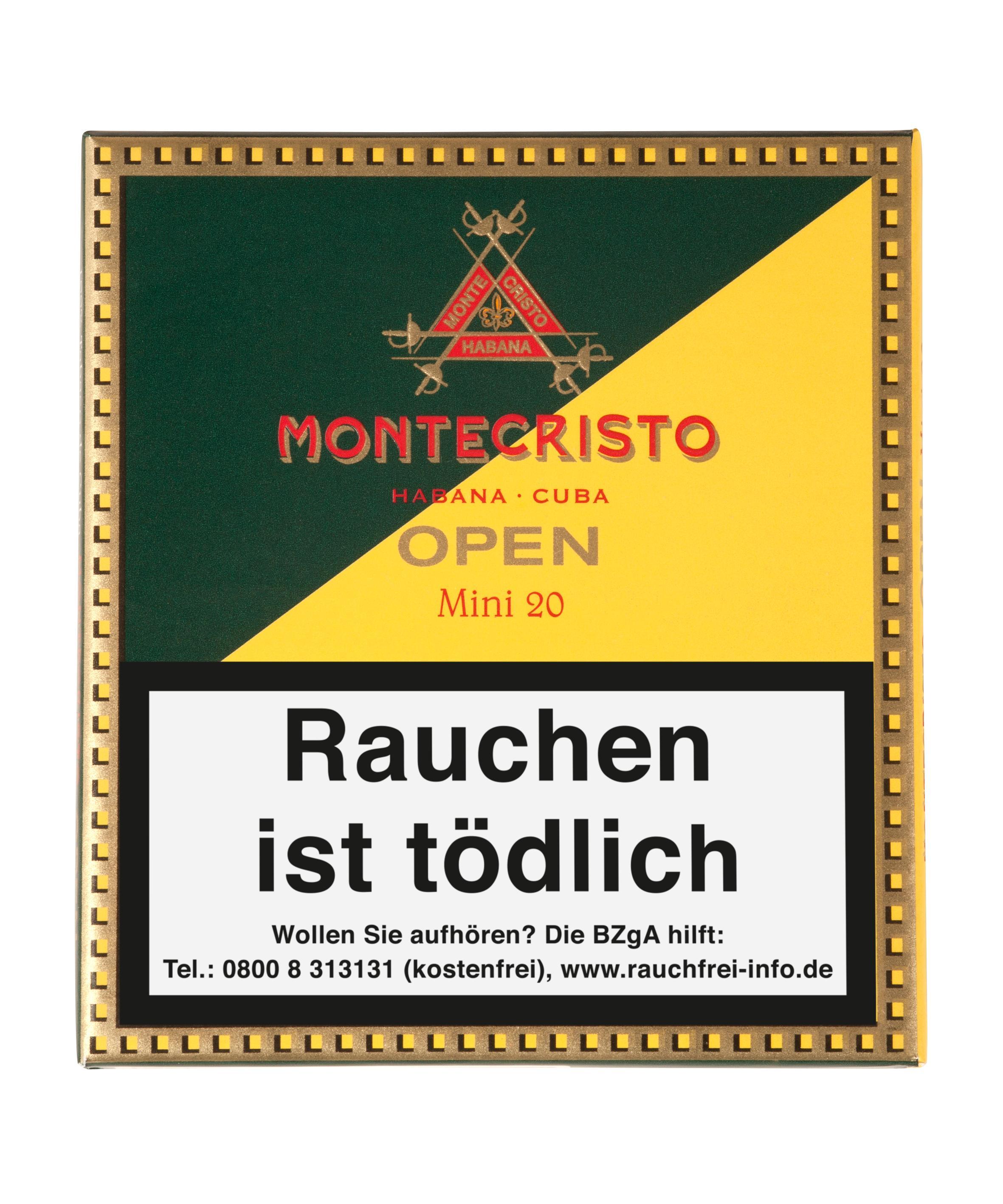 Montecristo Open Mini 1 x 20 Zigarren 20St