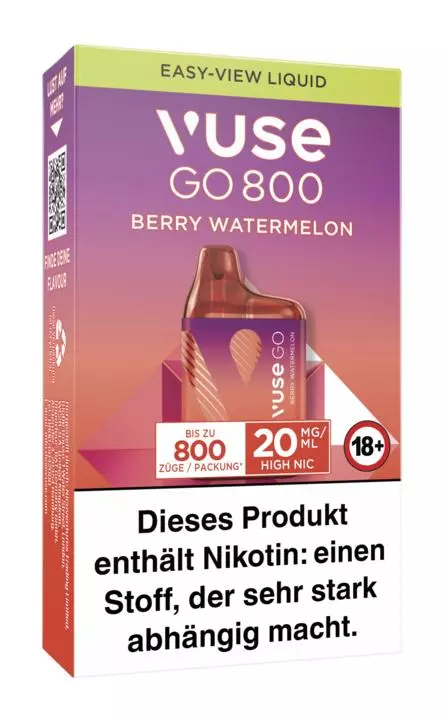 Vuse GO 800 (BOX) Berry Watermelon 20mg/ml Nikotin