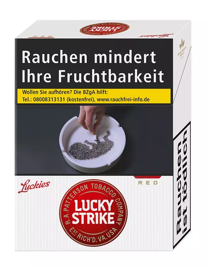 Lucky Strike Original Red XXL 12 x 22 Zigaretten
