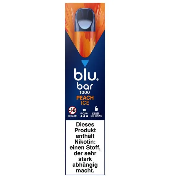 blu bar Peach Ice E-Shisha 18mg/ml