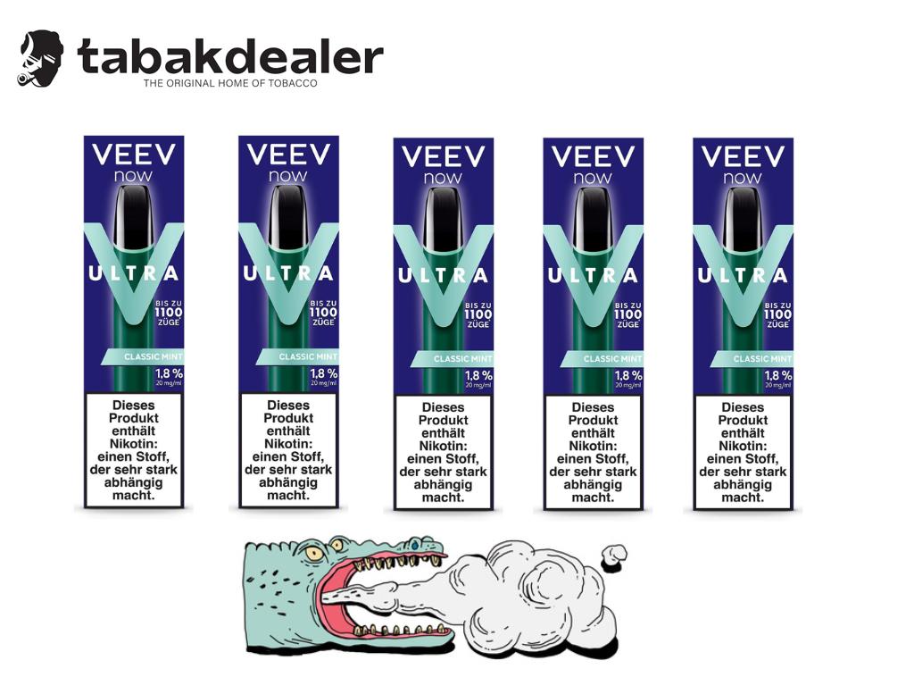 VEEV Now Ultra Classic Mint 5er Bundle 1 x 5 Stück