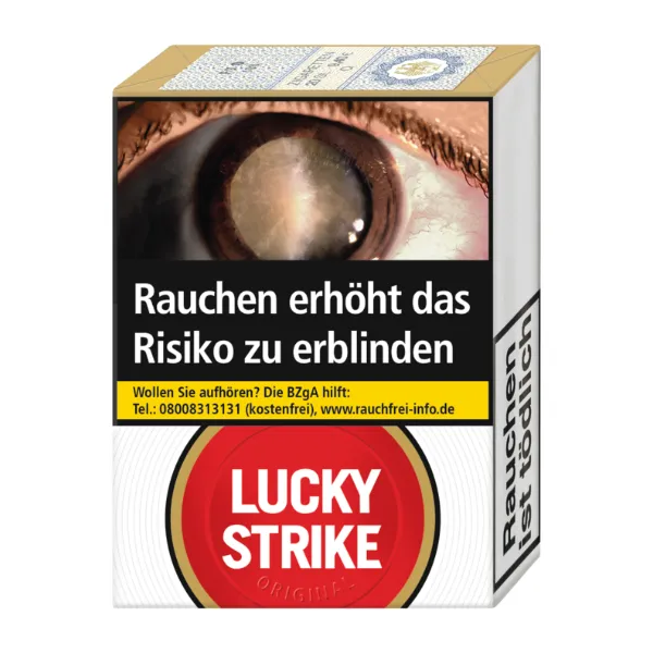 Lucky Strike Original Red ohne Filter 10 x 20 Zigaretten