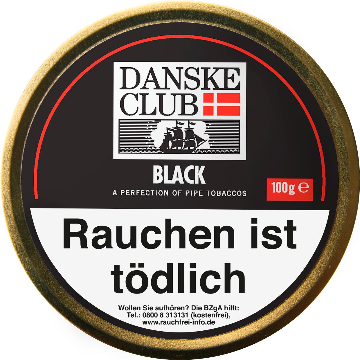 Danske Club Black 1 x 100g Pfeifentabak 100g